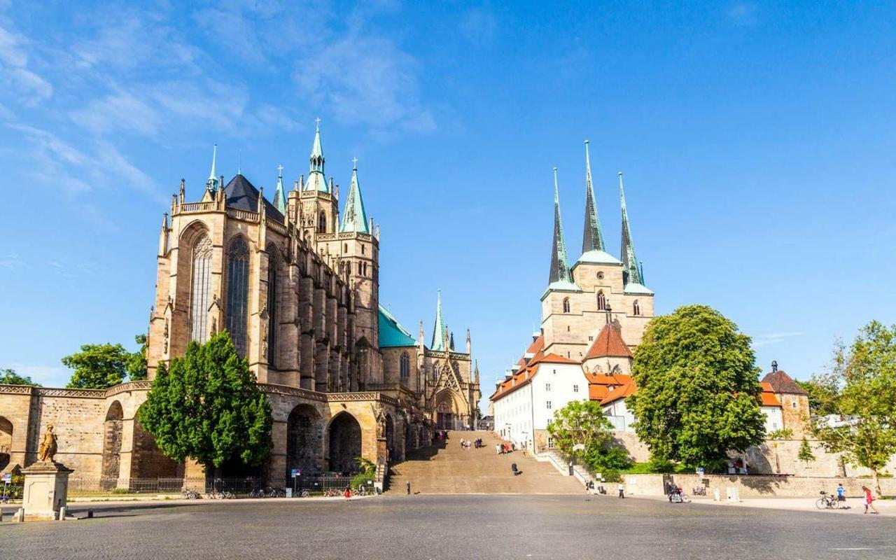 Gaestehaus Remde Erfurt Bagian luar foto